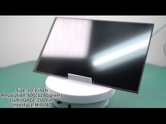 10.1 นิ้ว TFT Display Screen ด้วย 800*1280 พิกเซล TFT LCD Display Panel ด้วยความสว่าง 350 นิต